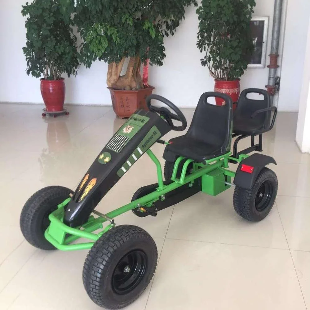 

Pedal cart off-road racing kart 4 wheels adjustable length