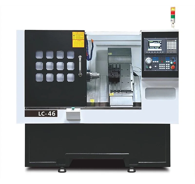 CNC 45 Degrees Slant Bed metal lathe machine