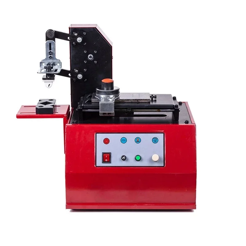آلة طباعة نقل الحبر LY-380 طابعة الوسادة الكهربائية لسطح المكتب شبه الأوتوماتيكية لتاريخ المنتج طباعة الشعار الصغير