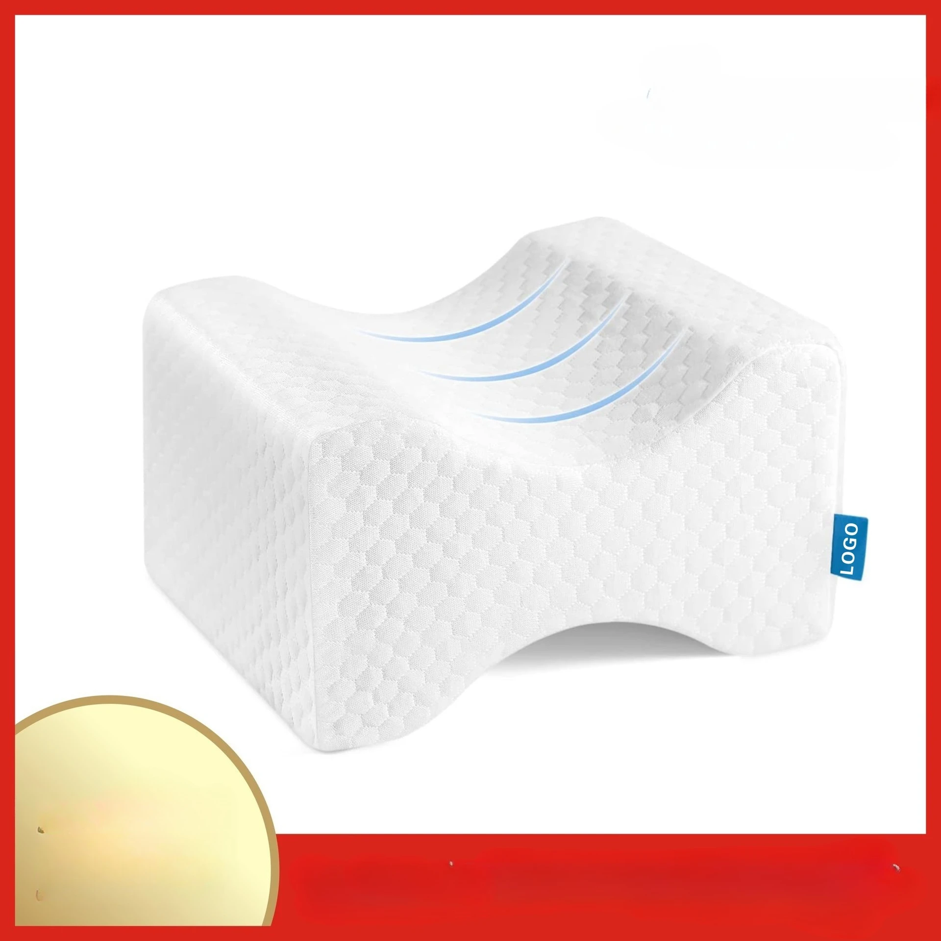 Memory Foam Pregnancy Pillow for Side Sleepers - Orthopedic U-Shaped Body Pillow Relieves Back Pain, Hip Pain