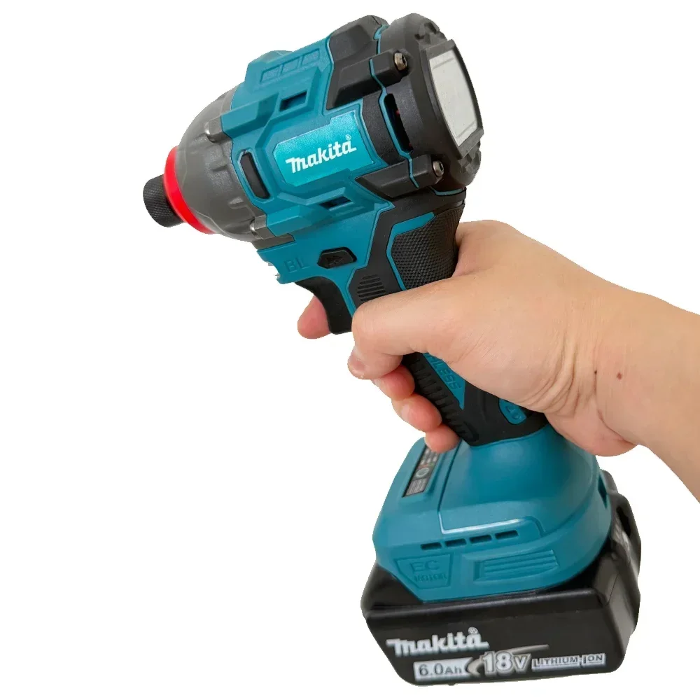 Makita Cordless Electric Impact Driver Brushless Motor Electric Screwdriver Power Tool For Woodworking Home DIY For 18V Battery - view 3