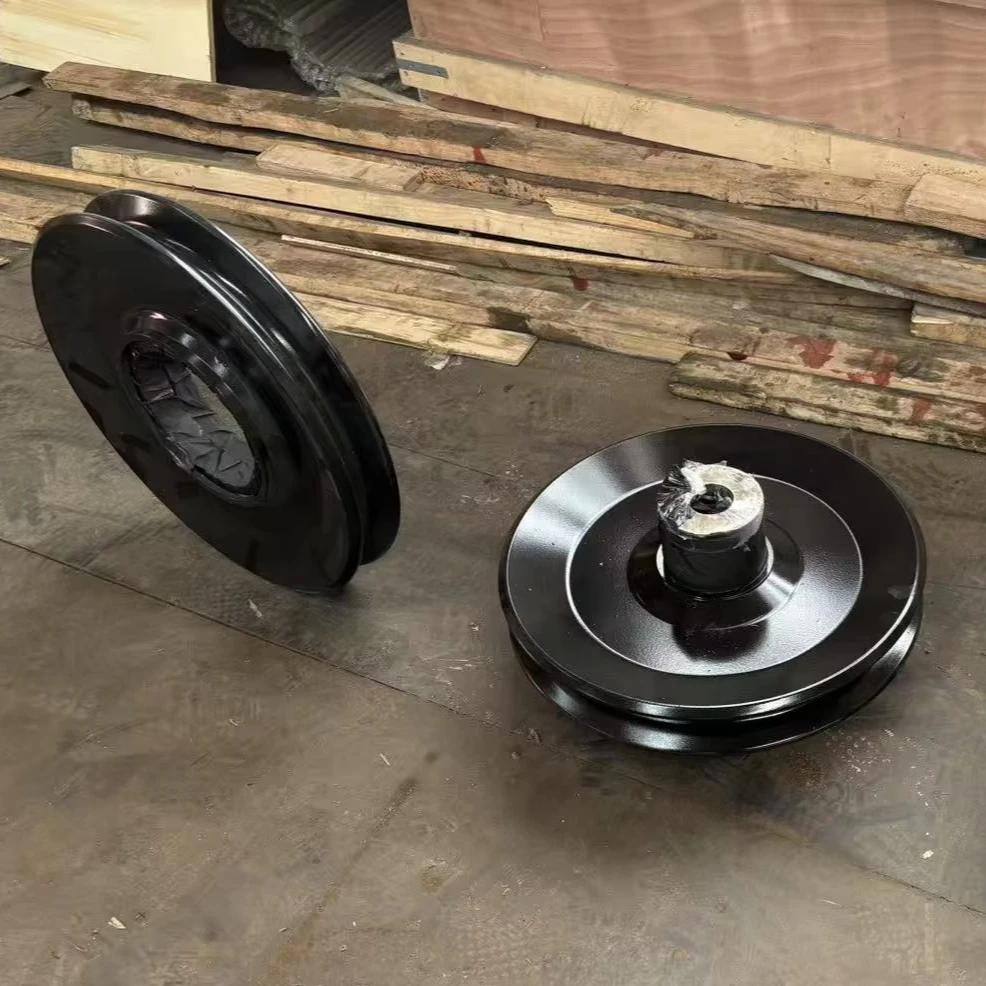 OEM Service Custom High Quality Machining Parts Belt Pulley Grey Cast Iron Casting China Foundry