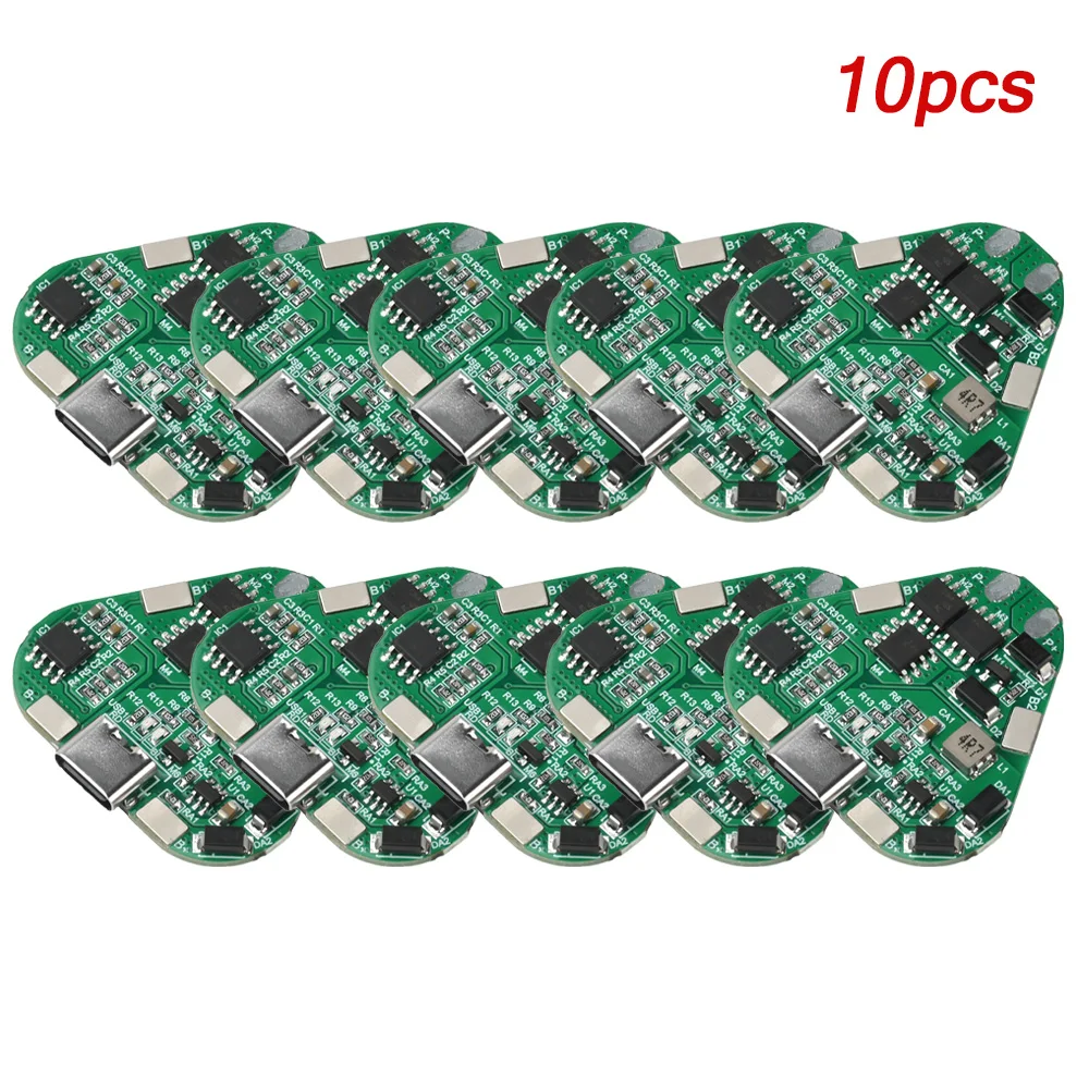 แผงวงจรป้องกันแบตเตอรี่ลิเธียม 18650 แบบชาร์จ 3S 12V 20A พอร์ตชาร์จ Type C จำนวน 1/5/10 ชิ้น