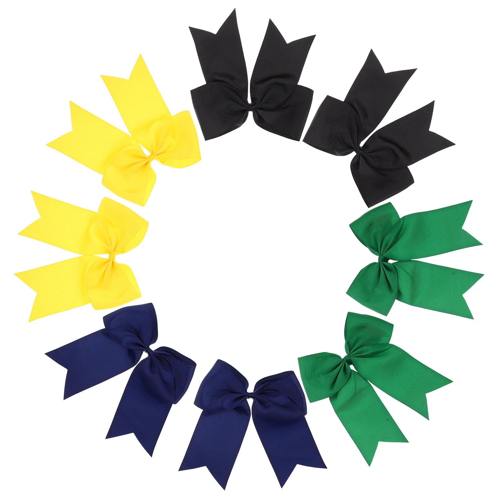 

8Pcs Bow Hair Clips Strong Hold Mermaid Tails Swallowtail Design Birthday Party Gift Accessories Hair Clip