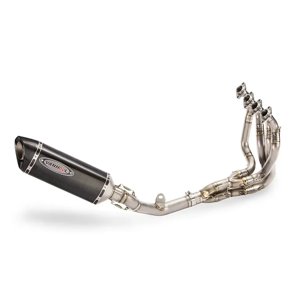 High performance motorcycle  exhaust pipe system parts for Kawasaki Z800