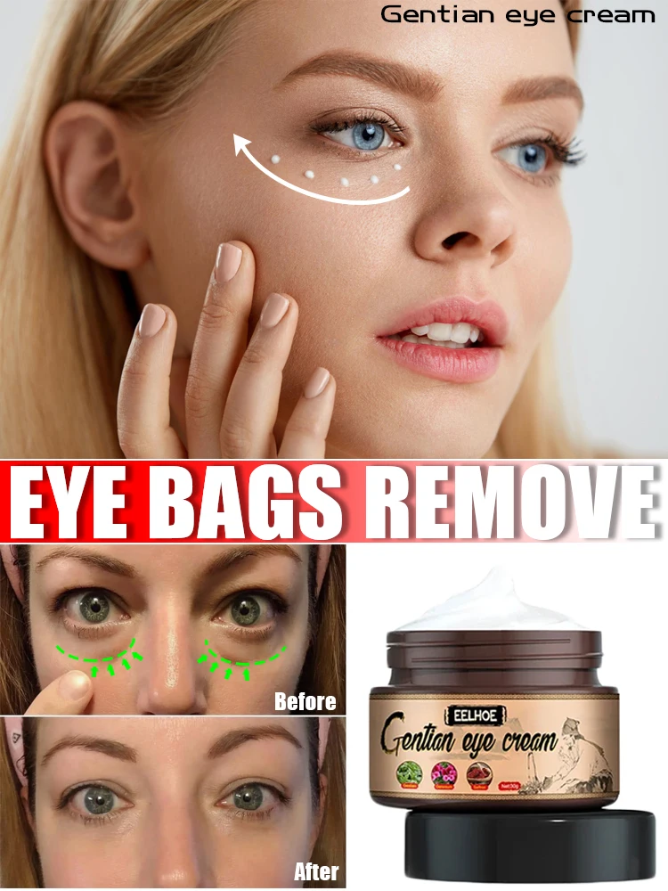 Eye cream removes dark circles, resists eye bags, brightens and eliminates eye puffiness