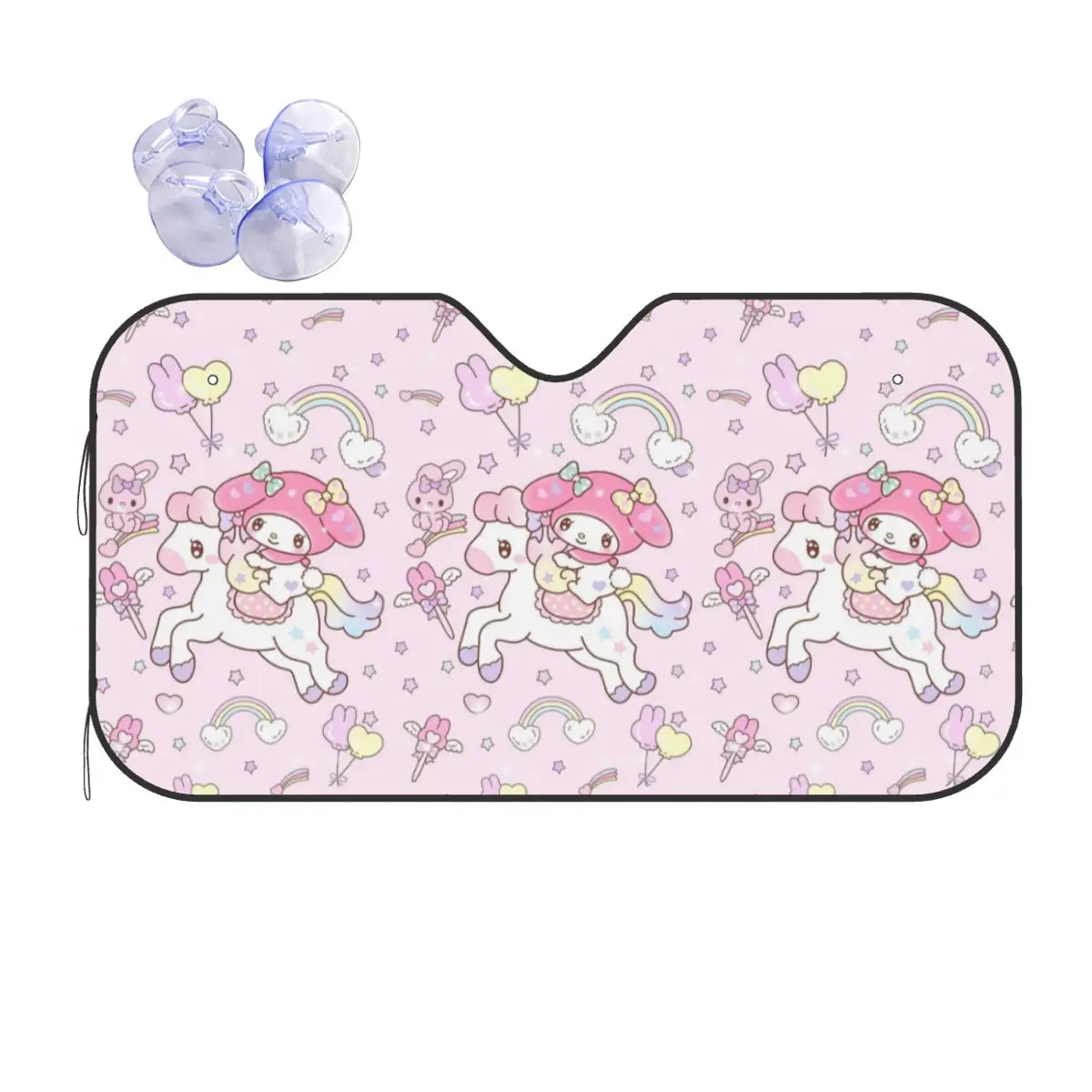 

Пользовательский аниме My Melody передний лобовое стекло солнцезащитный козырек складной солнцезащитный козырек