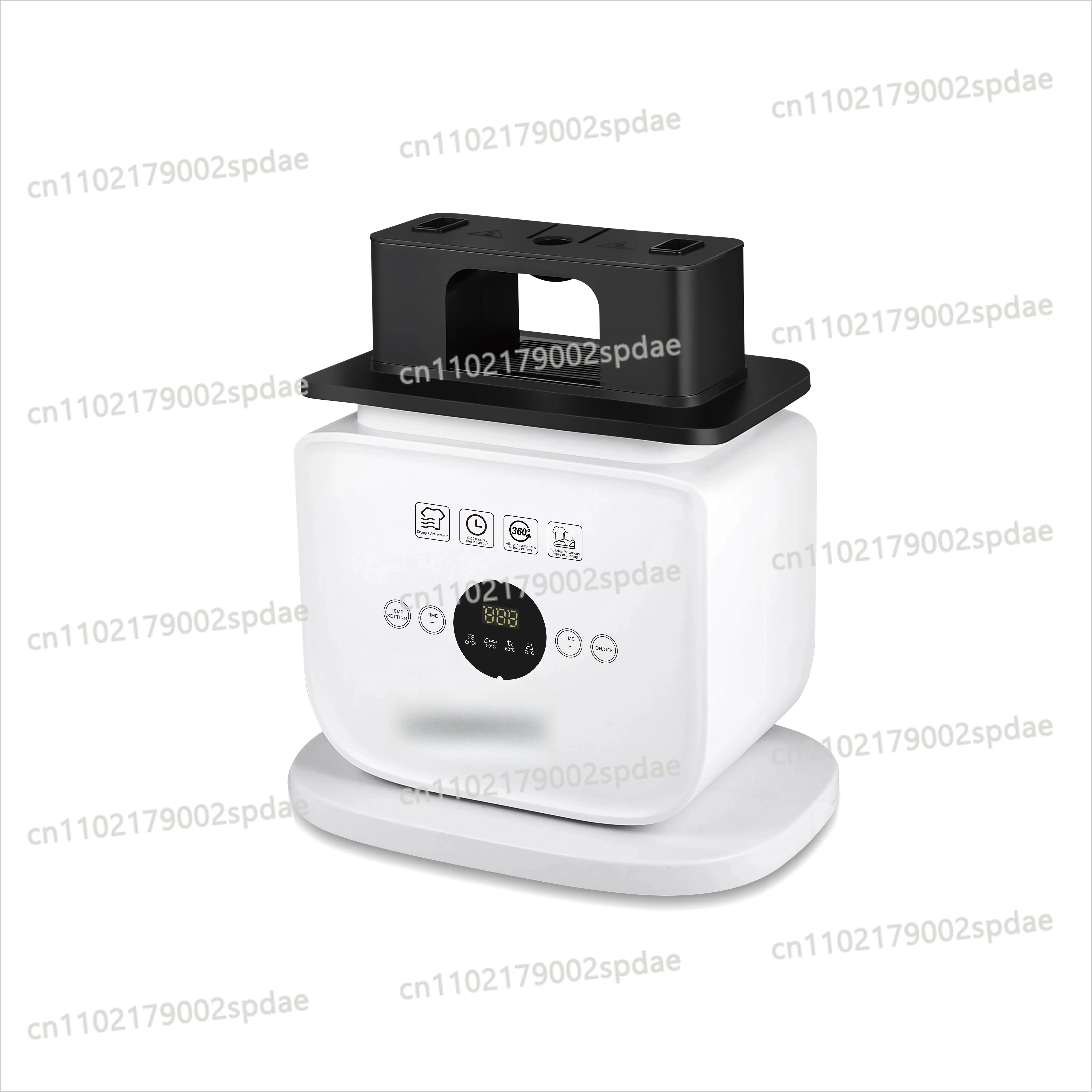 Multi-function Iron Dryer Digital Temperature Control for Shirts Dresses Travel Home Use
