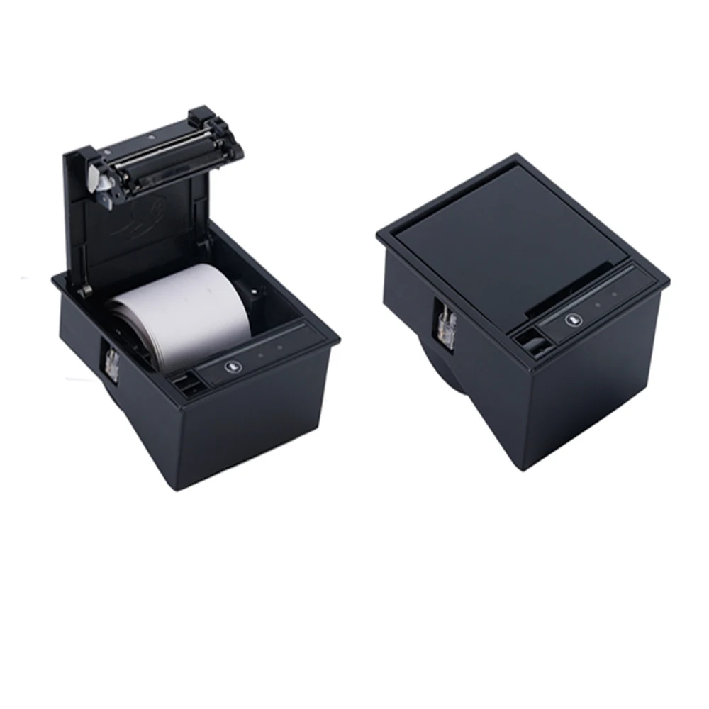 

2 Inch Panel Thermal Receipt Printer, 58mm Mini Embedded Type, USB RS232 TTL Interface, with Auto Cutter