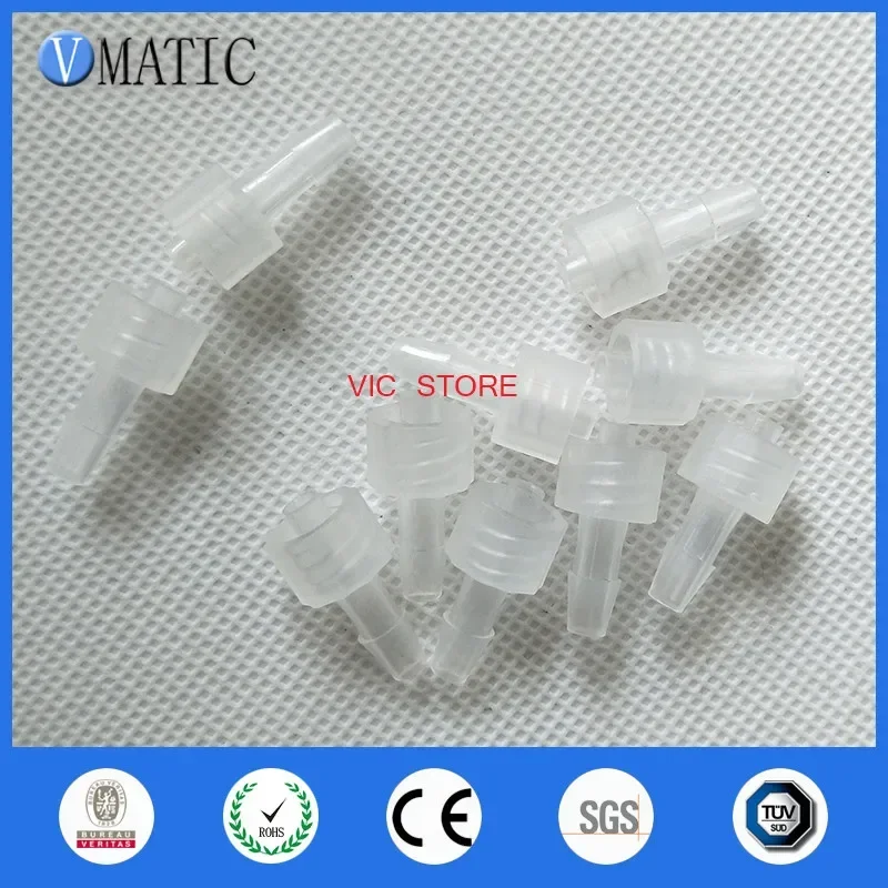 High Quality 100 Pcs 5/32 Inch Barb Male Luer Lock Tapered Fitting (Polyprop) Connector