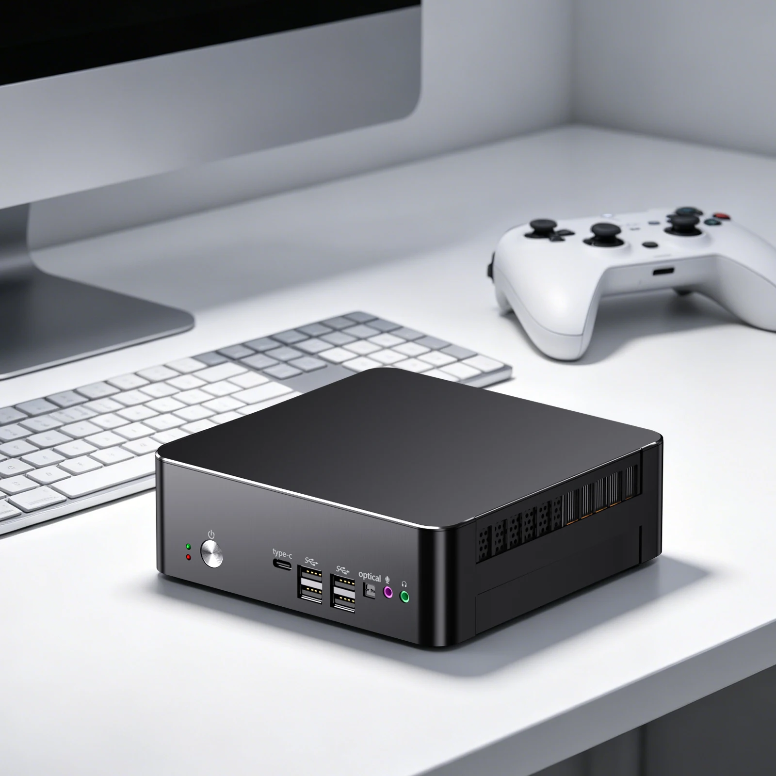 

Msecore MV8 Micro Mini PC Office Windows 11 Pro Intel i9-9880H Mini Computer 2Lan 512 ROM WiFi 6 Blutooth 5.2 USB3.0*4 pc