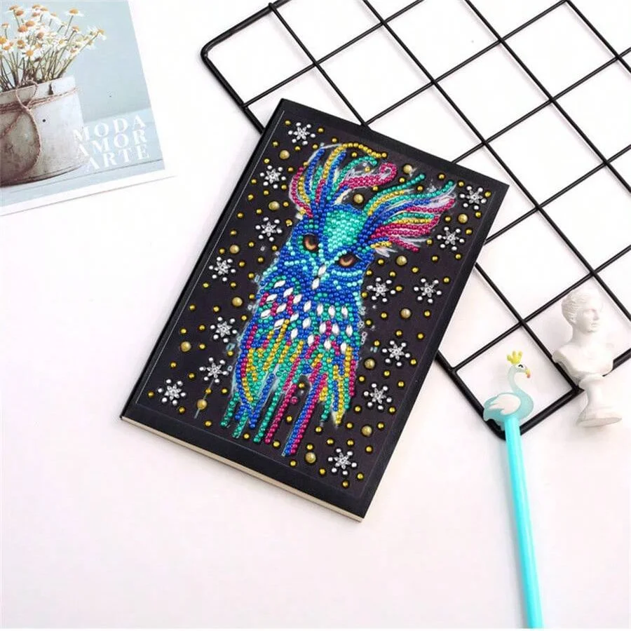 owl diary notebook New style for 2027 Gifts for adults Diamond Painting Kits Round Drill DIY Crystal Rhinestone Mosaic Art Craft