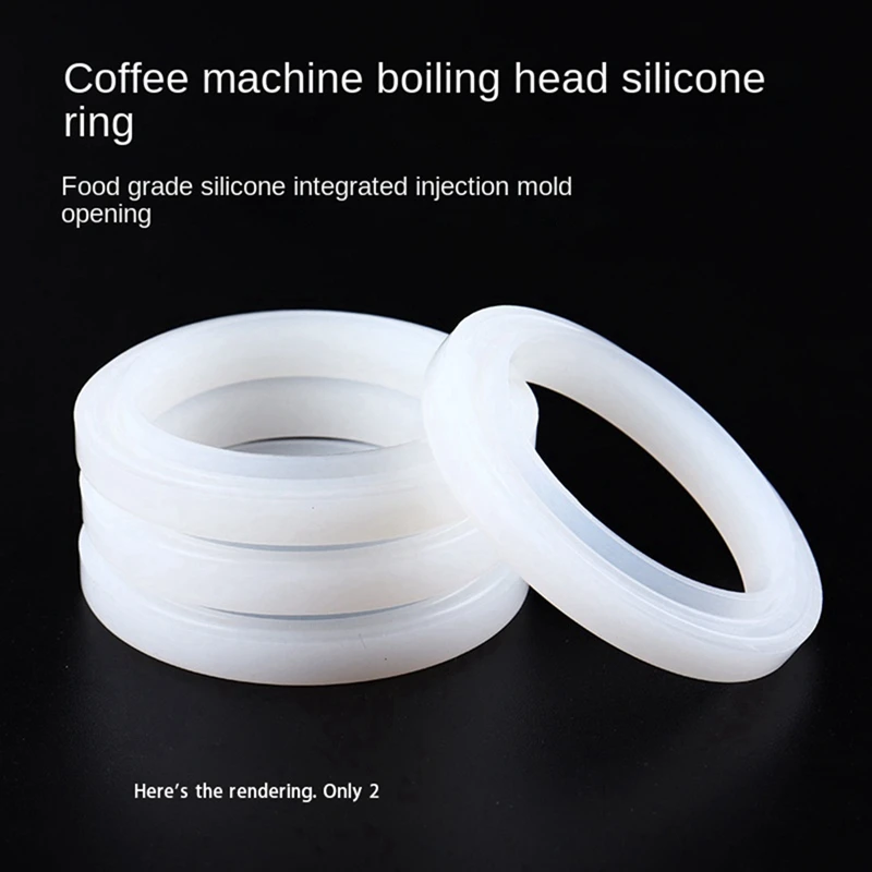 2 Pcs For Breville BES450/500/875/880 BES860XL/870XL BES810BSS 54Mm Coffee Maker Food Grade Silicone Sealing Washer Easy To Use