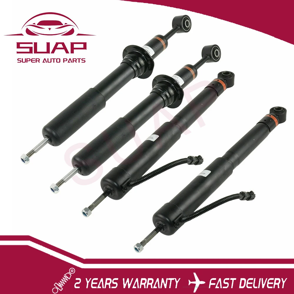 4Pcs Front+Rear Shock Absorbers For Toyota Land Cruiser Prado 120 48510-69415 4851069415 48530-69185 48530-69485 2002-2009