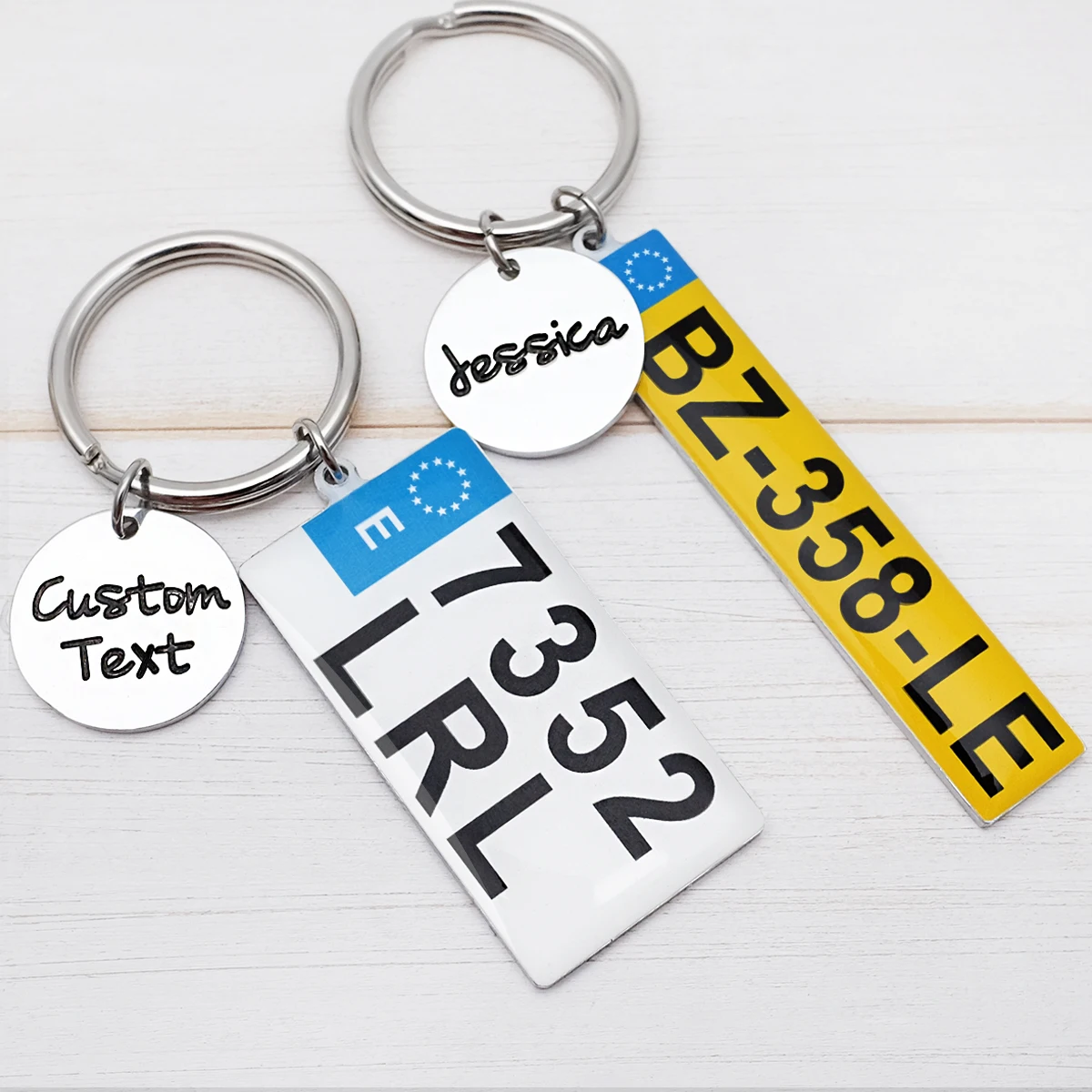 

Custom Car Keychain, Car Number Plate Keyring, Personalised Car Keychain, Car License Plate Key Chain, New Driver Gift For Him