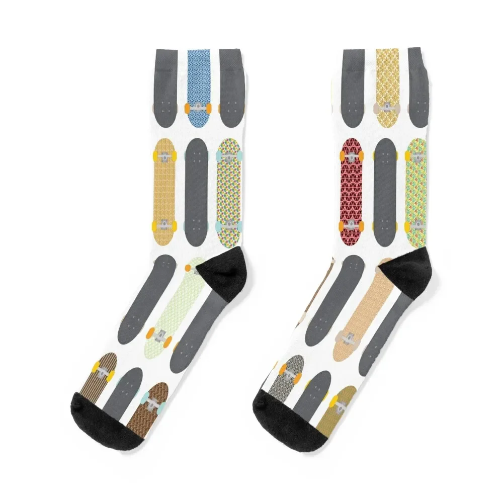 

Skateboards! Socks Non-slip tennis floor Novelties Ladies Socks Men's