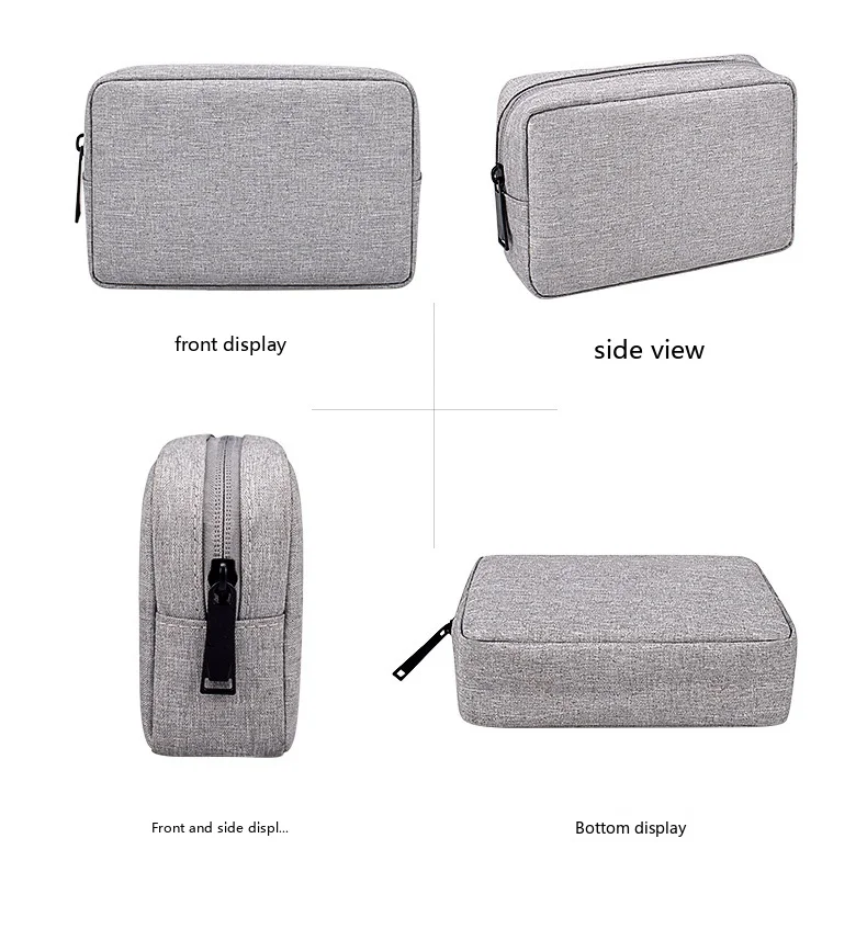 Digitale Gadget-Aufbewahrungstasche Kabel-Organizer für Powerbank, USB-Ladegerät, Kopfhörer – Detail 8