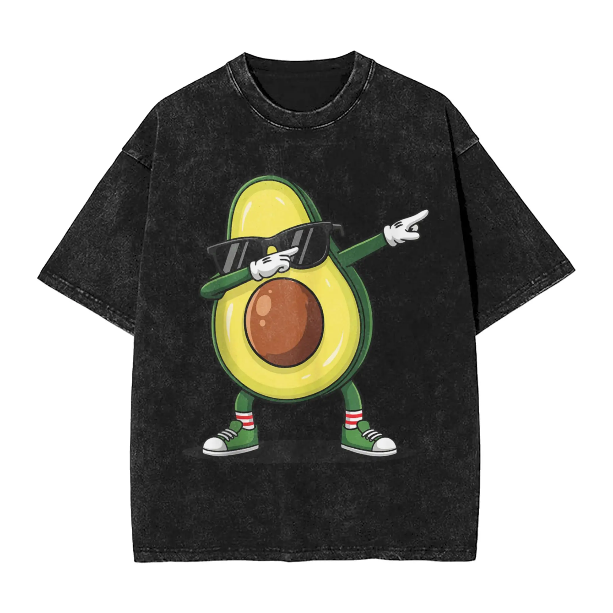 

Забавная футболка с авокадо, веганская футболка для любителей еды, летние винтажные футболки, хлопковая модная футболка для мужчин, дизайнерские топы с короткими рукавами