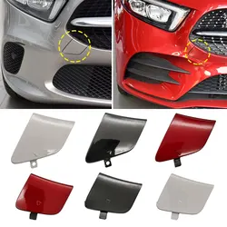 For Benz A Class Car Front Bumper Tow Hook Cover Cap Black For Benz Mercedes W177 2013-2018 A180 A200 A260 1778851900 1778856500
