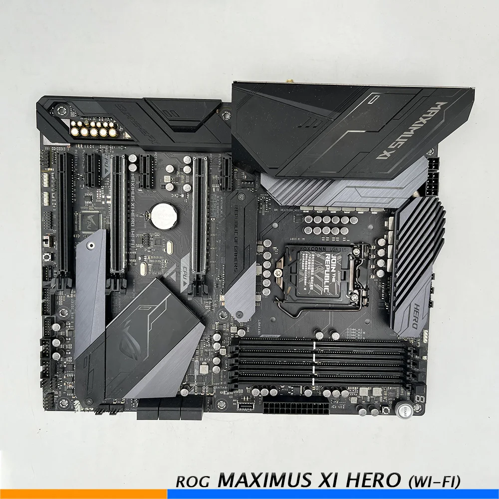 Hot Desktop Motherboard For  ASUS ROG MAXIMUS XI HERO (WI-FI) Z390 LGA1151 DDR4 64GB ATX PCI-E 3.0