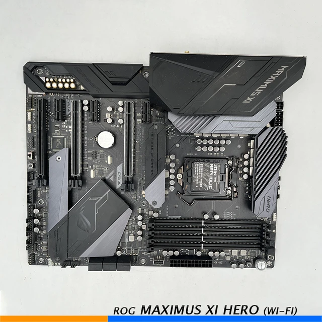 Hot Desktop Motherboard For ASUS ROG MAXIMUS XI HERO (WI-FI) Z390 LGA1151  DDR4 64GB ATX PCI-E 3.0