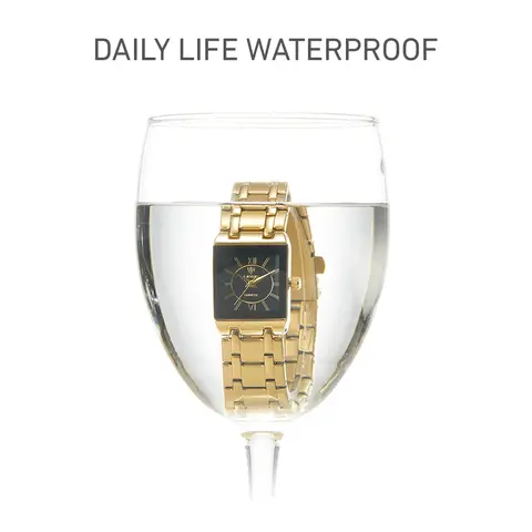 LIEBIG Lady Lyxiga Enkla Vattentäta Quartz Armbandsur Mode Damklockor Dam Elegant Rostfritt Stålarmband Tidsur 8 best sales klocka i rostfritt stål med baksida, vattentålig - №5