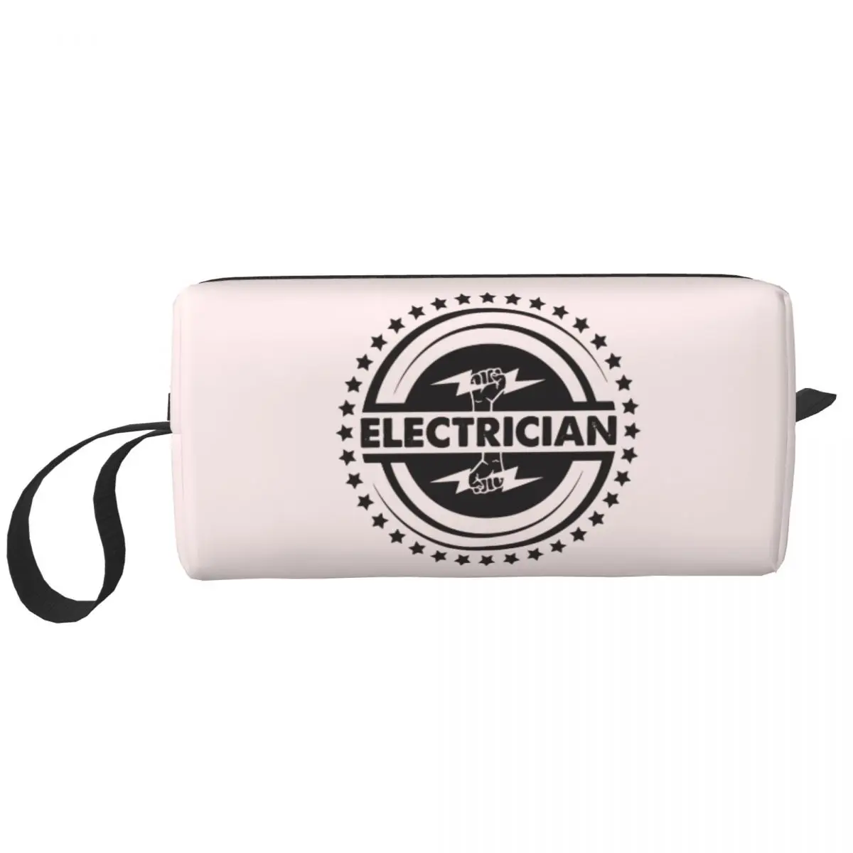 Electrician Cosmetic Bag Women Cute Big Capacity Electrical Engineering Power Makeup Case Beauty Storage Toiletry Bags