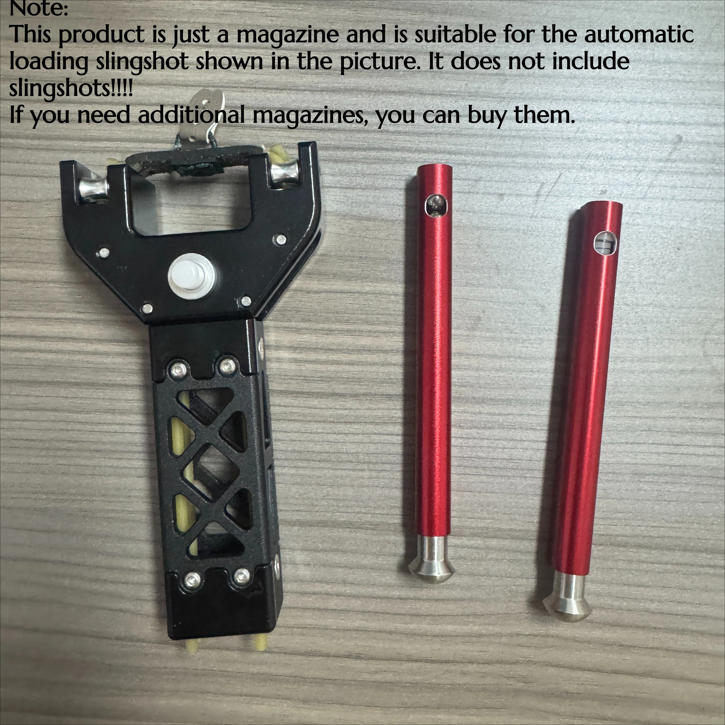 1PC An Additional Magazine Specifically Designed for Automatic Loading Rapid Fire Slingshots