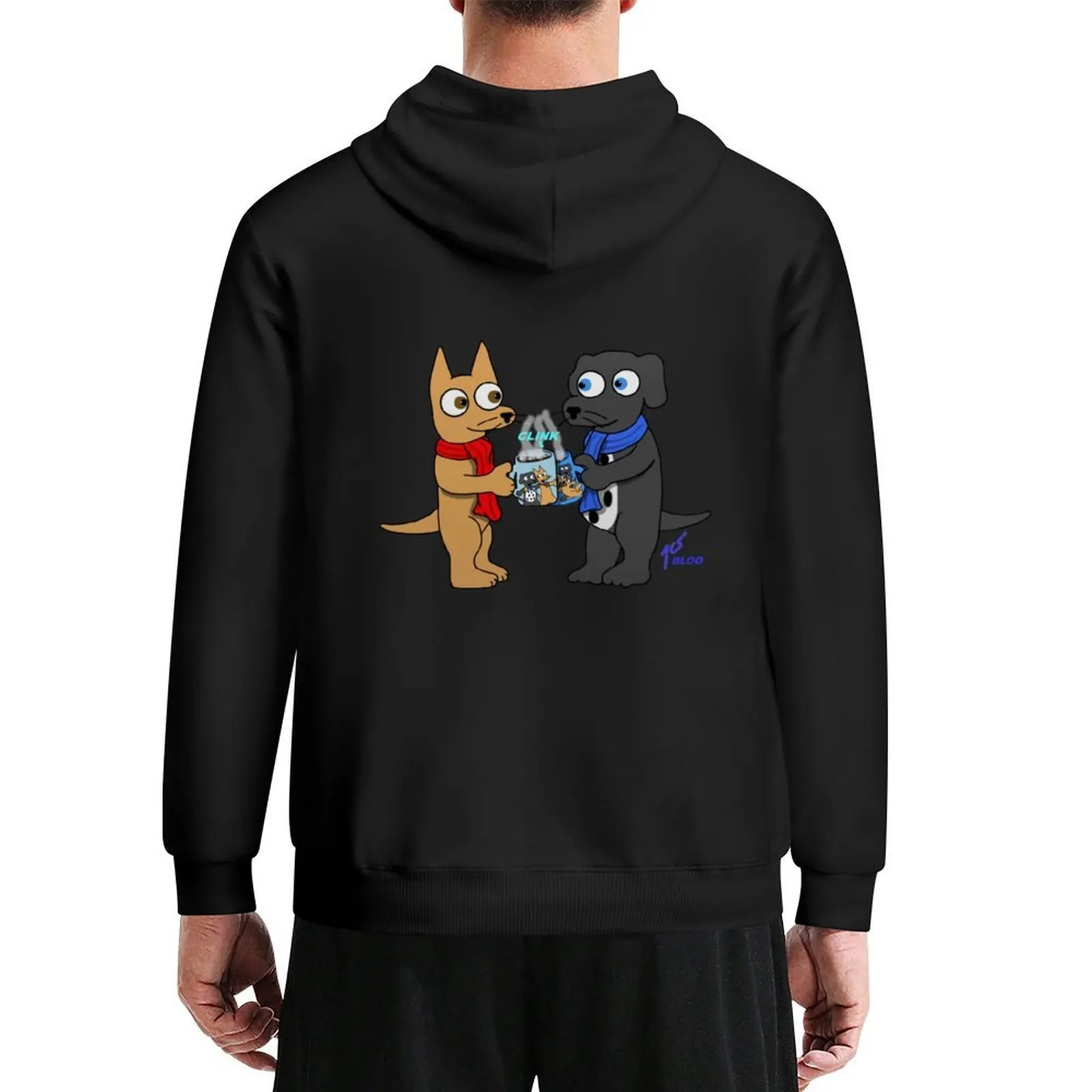 

Bloo & Roo: Hot Chocolate Hoodie korean autumn clothes japanese style men's winter sweater men's clothes hoodie streetwear
