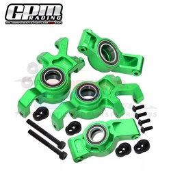 GPM Metalowe przednie bloki kierownicy 7737X 7836 + tylne uchwyty kierownicy 7852 7752X do Traxxas 1/6 XRT 1/5 X-MAXX 8S Rc Car