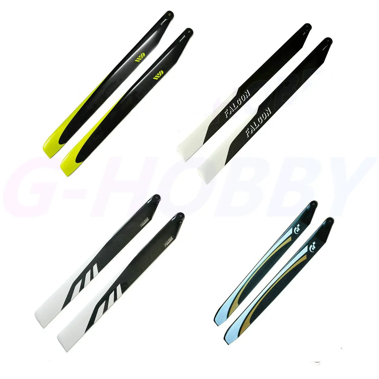 Align RJX 550MM  560MM Carbon Fiber Main Blade  86MM Tail Blade   For  RC Accseesories For   RC Helicopter