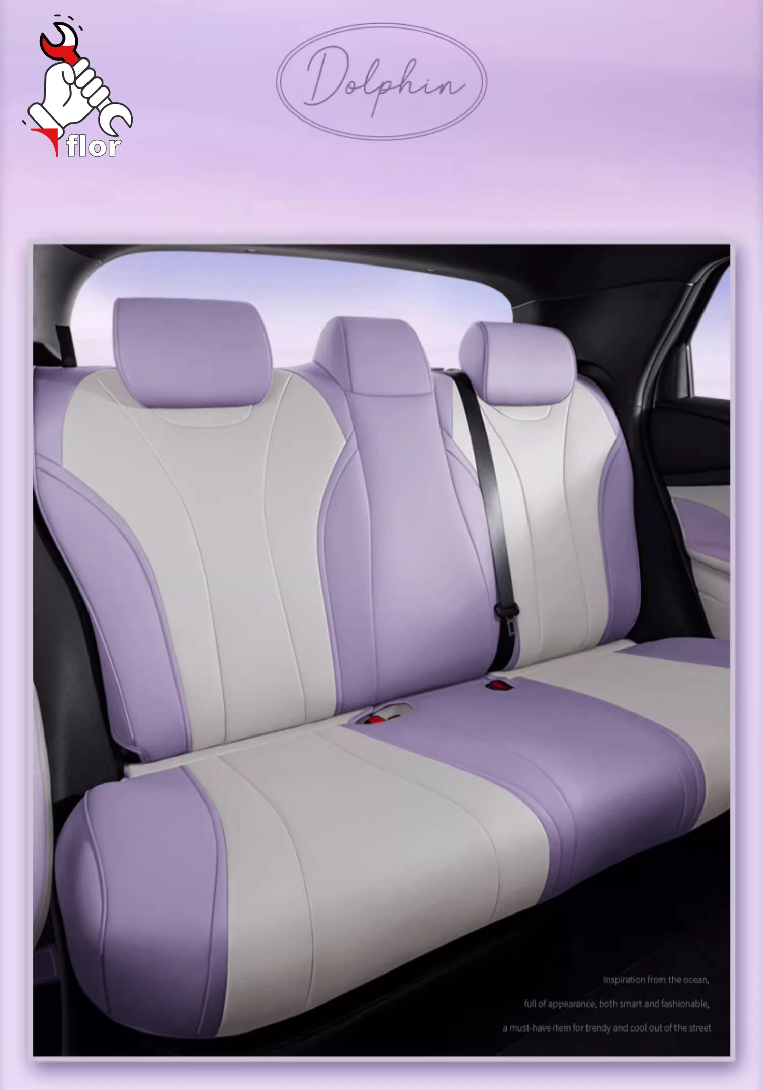 Left-Drive Car Seat Cover For ‌‌BYD Dolphin‌ 2022-2025 Custom Fit Seat Cover Full Surround Seat Cushion Seat Protection Cover