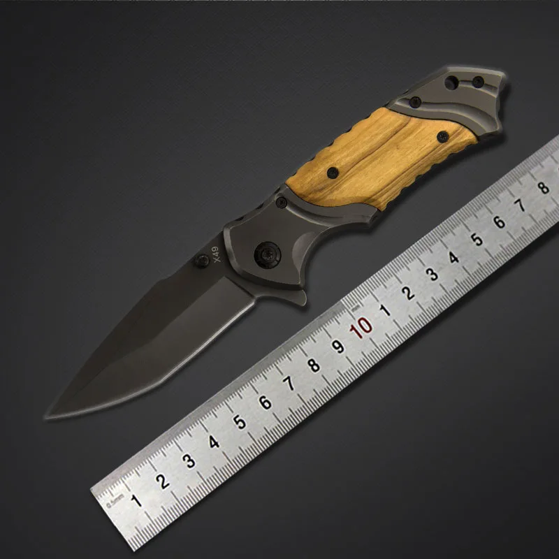 

Hot Sale Outdoor Portable Folding Knife for Men High Hardness Survival Military Tactical Pocket Knives for Camping and Fishing