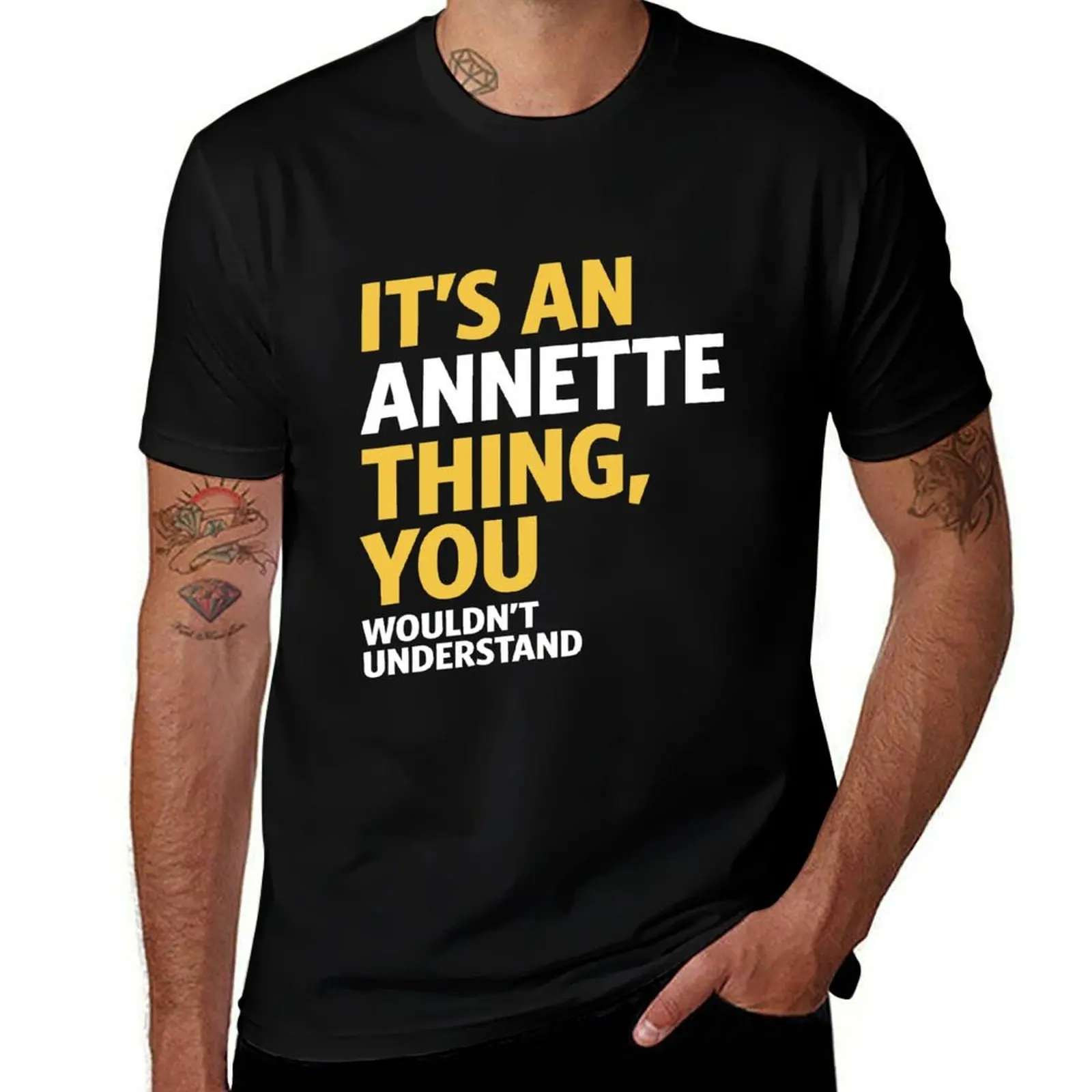 

Annette T-Shirt man tshirt man t shirts for men casual T-Shirt