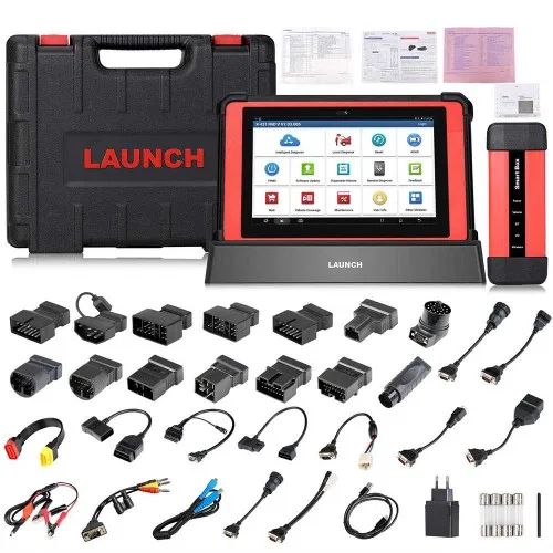 Original Launch X431 PADV with SmartBox 3.0 Automotive Diagnostic Tool Support Online Coding and Programming