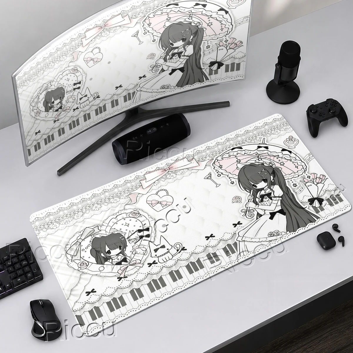 Pretty Anime Girls Mouse Pad N - Pc Gaming Girl 评论和价格