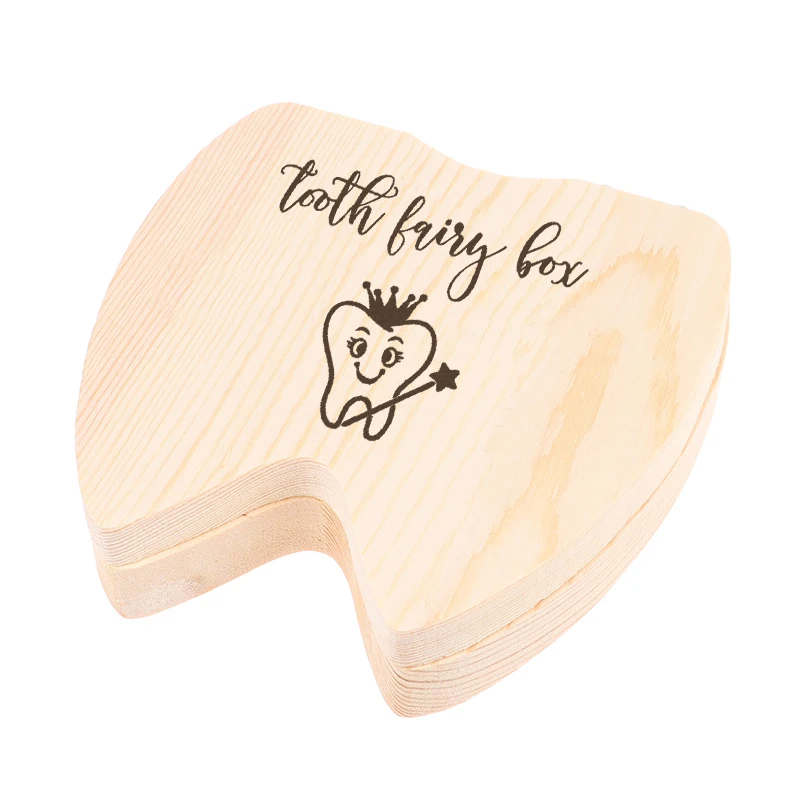 

Tooth Fairy Box Girl Personalised Baby Boxes Tooth Box Engraved Teeth Box Keepsake Wooden Tooth Fairy Box