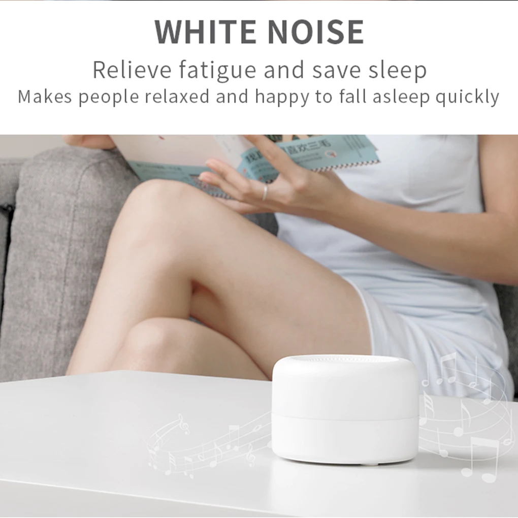 

Multi Functional White Noise Machine Choose Variety Of Soothing Music And Colors Established In Battery