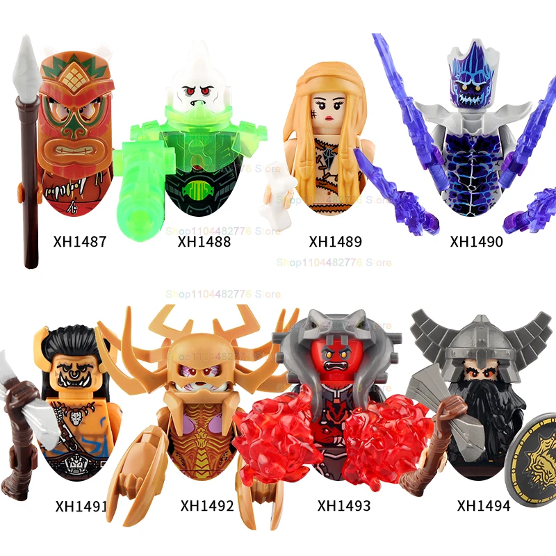 BR883 soldats anciens médiévaux château militaire chevaliers Mini figurines guerrier garde briques armes accessoires enfant jouets cadeaux