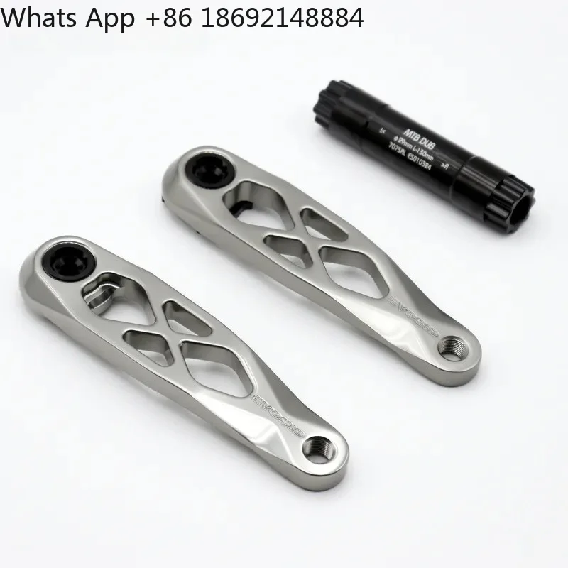 

For Mountain Bike Crankset 170mm Hollow Integrated Crank with CNC Tooth Plate High Strength 5DEV