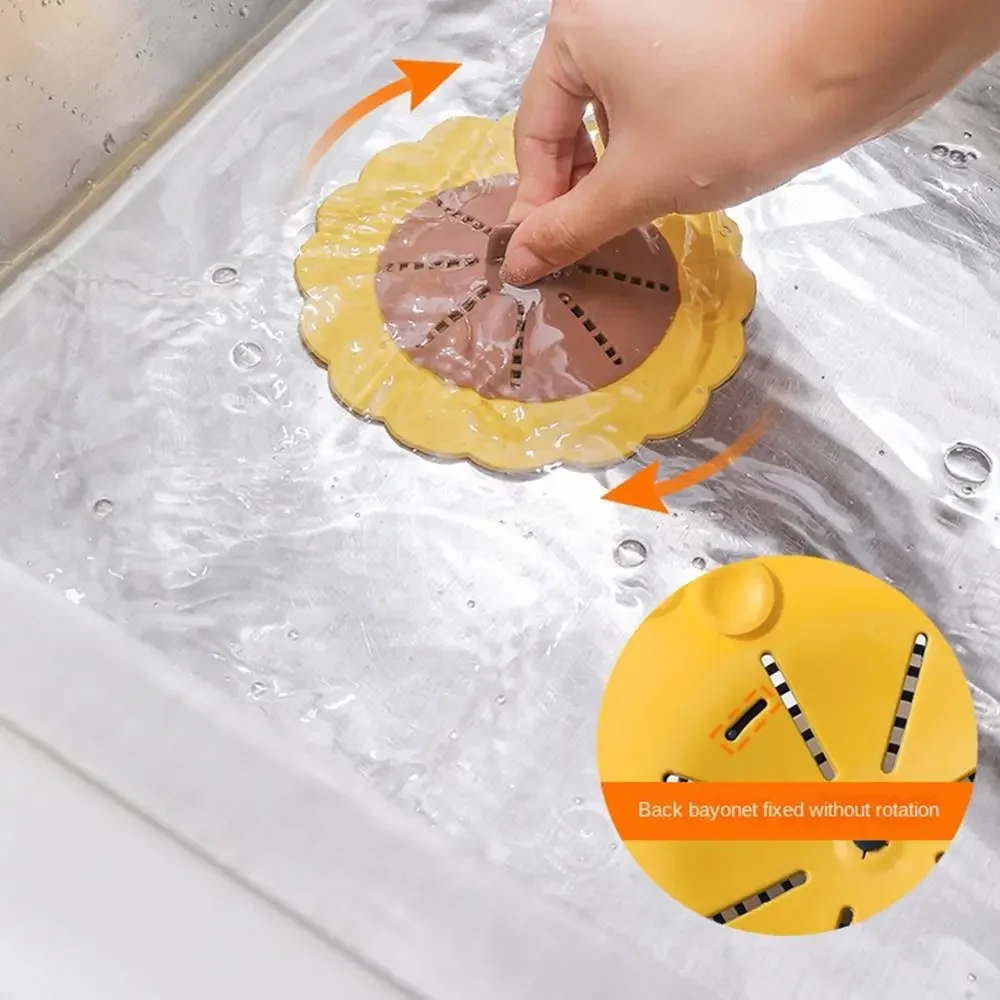 Multifunctional Deodorizing Filter Household Kitchen Bathroom Sewer Deodorizing Filter Insect and Odor-proof Drain Cover 1PC