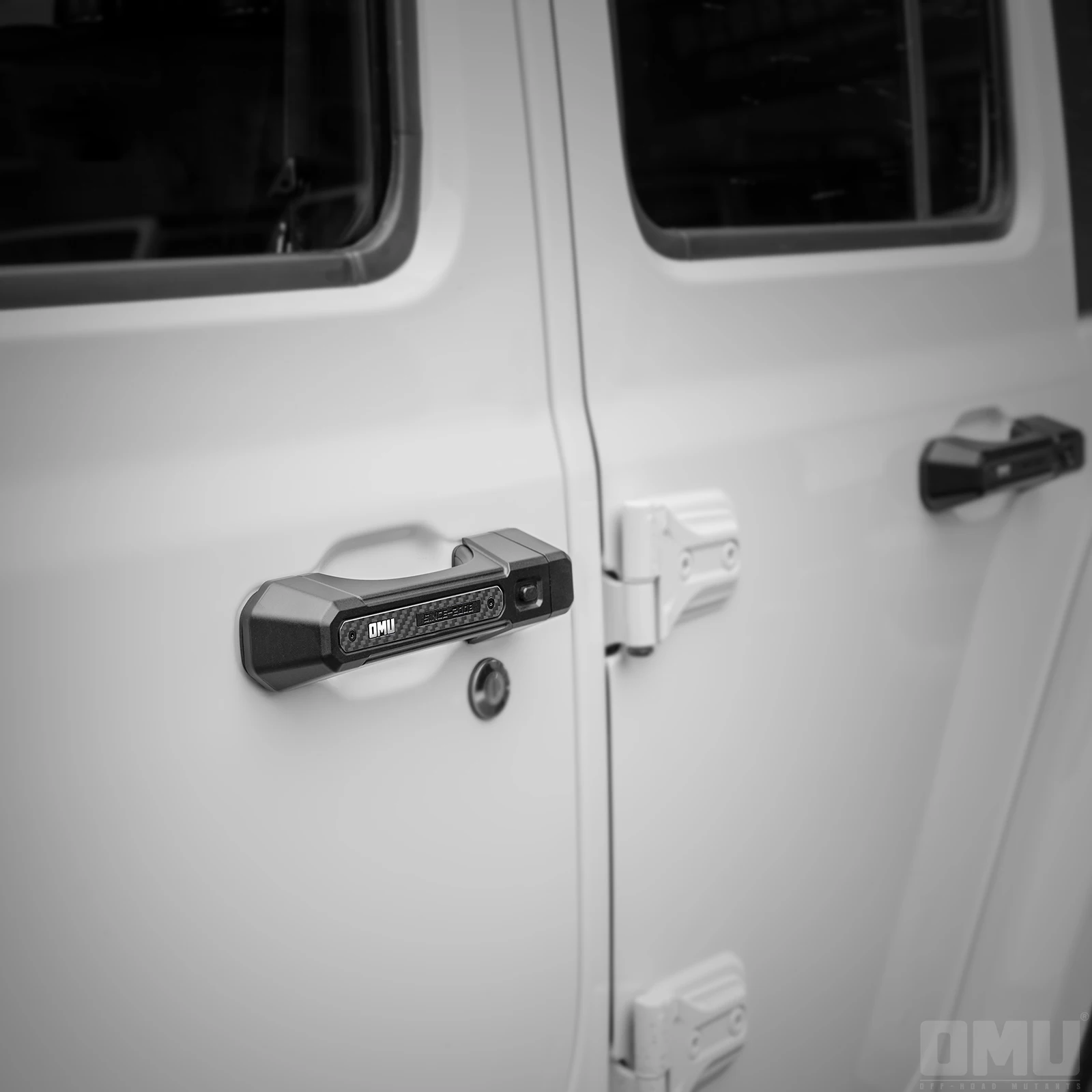 Алюминиевая дверная ручка серии OMU Genesis, защитная крышка до 4/2 двери для Jeep Wrangler JL и 2020-2024 Jeep Gladiator JT 2018-2024 гг.