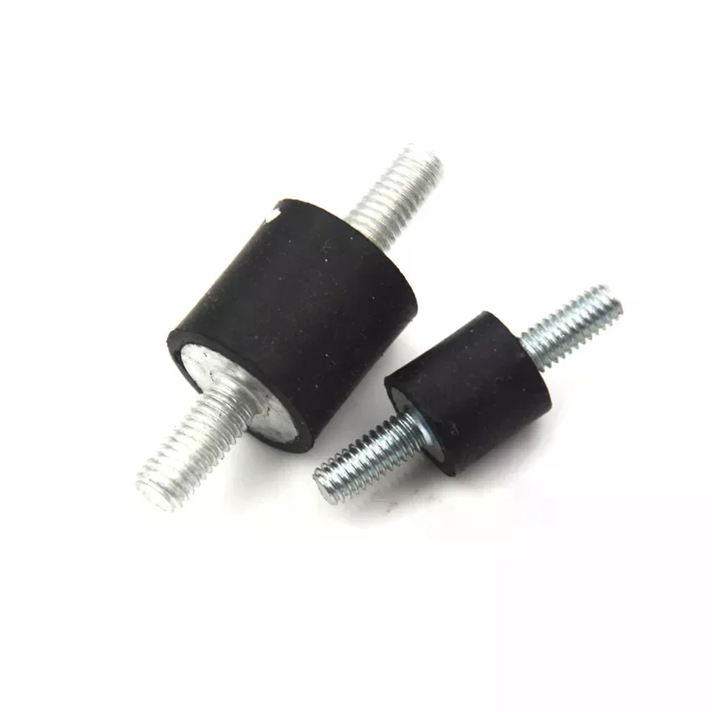 4Pcs M4/M5/M6/M8 Rubber And Steel Anti Vibration Rubber Mounts Shock Damper Car Air Compressors Pump Repair Replacement