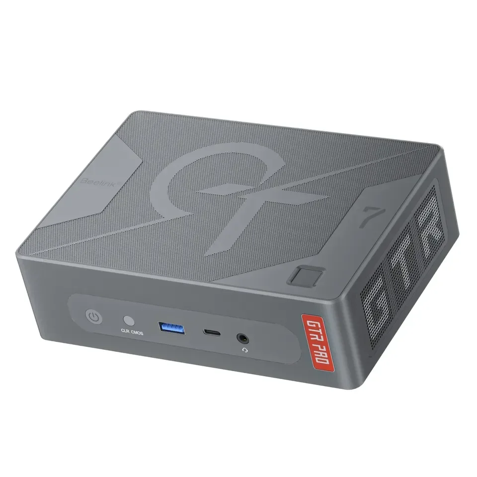 

RTS Beelink GTR7 Pro 7940HS Mini PC AMD R9 Dual SO-DIMM DDR5 32G M.2 PCIe 4.0 SSD 1TB 8 Cores 2.5G Lan Wifi6 Host Computer