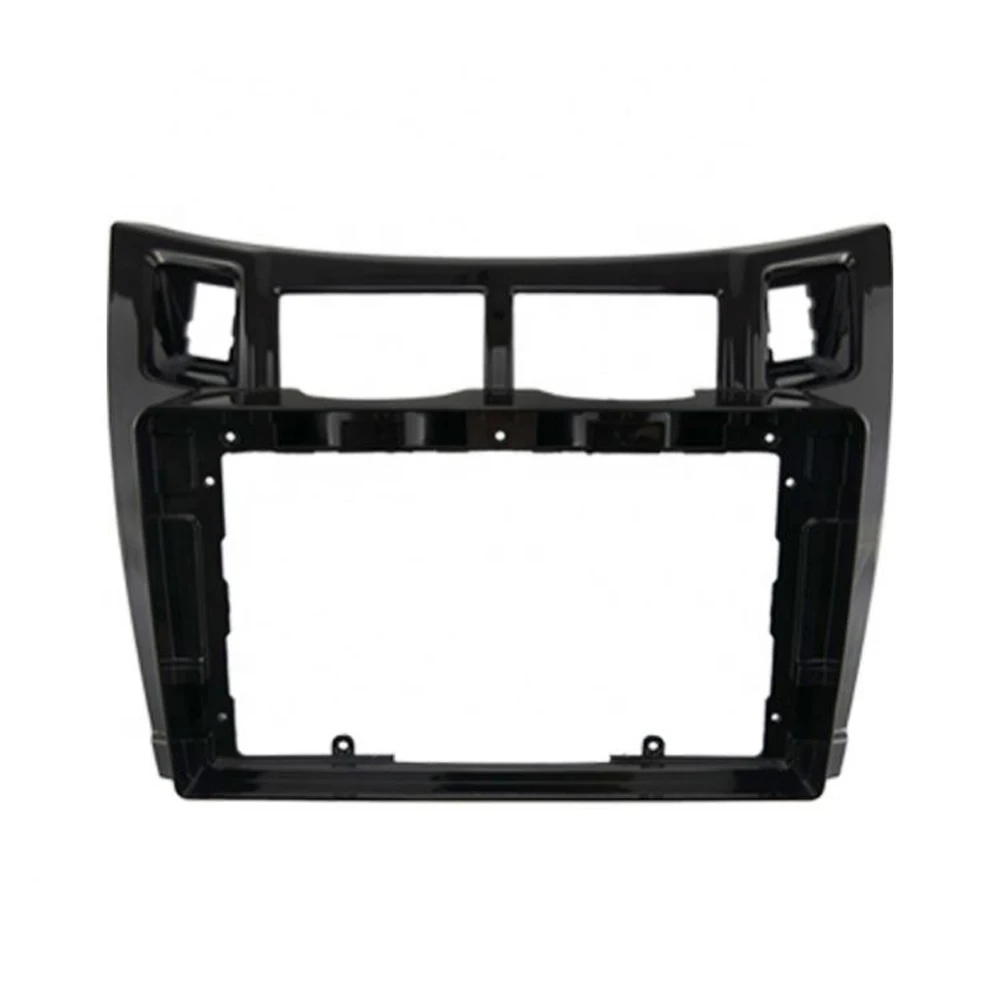 2 Din Car Stereo Radio Frame Fascia Cover Trim Kit pannello per Toyota Yaris Vitz Platz 2005 2006 2007 2008 2009 2010 2011