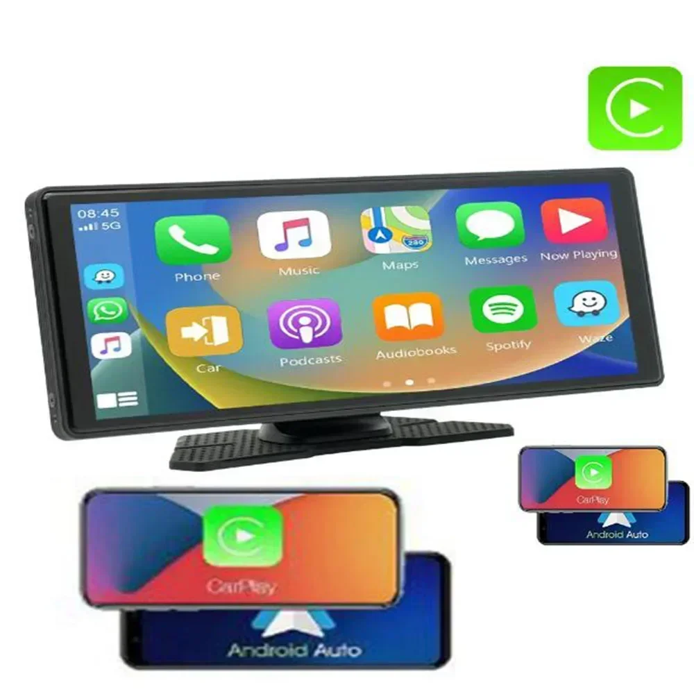 Universal 10.1-Inch Car Radio Video Player Wireless For Apple CarPlay Android Car Touch Screen Suitable for BMW Volkswagen KIA