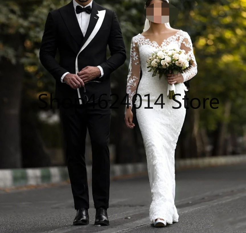 

Business Men Suits Coats Tuxedo Jackets Peak Lapel