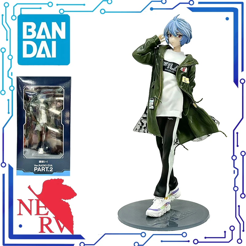 24CM EVA Evangelion Ayanami Rei Anime Original Assembly Figure Action Model Decoration Cartoon Doll Collection Toys Gift Present