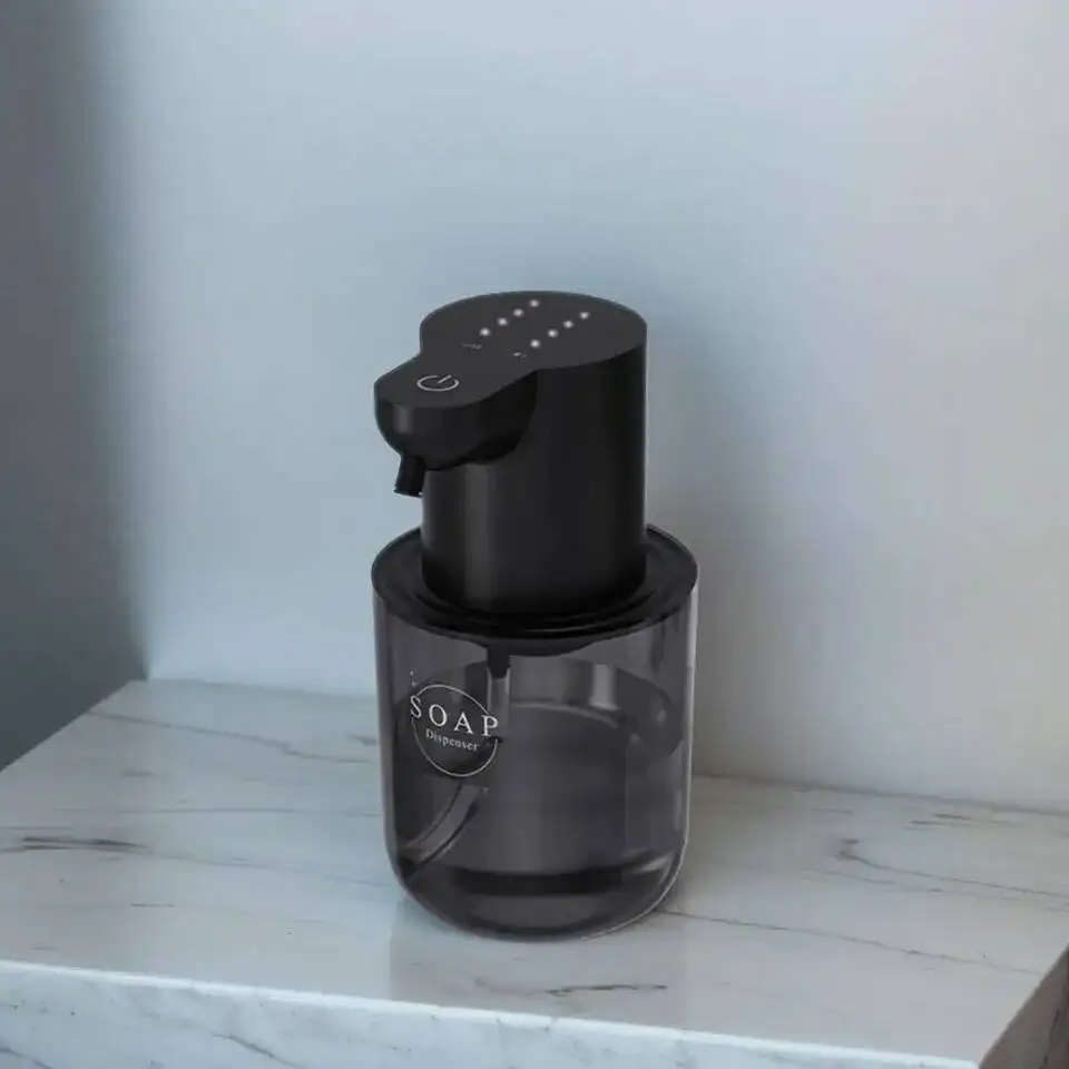 Dispenser Sabun Cuci Piring Sensor Inframerah 4 Gigi Otomatis 400Ml IPX5 Aksesori Dapur Kamar Mandi Tahan Air