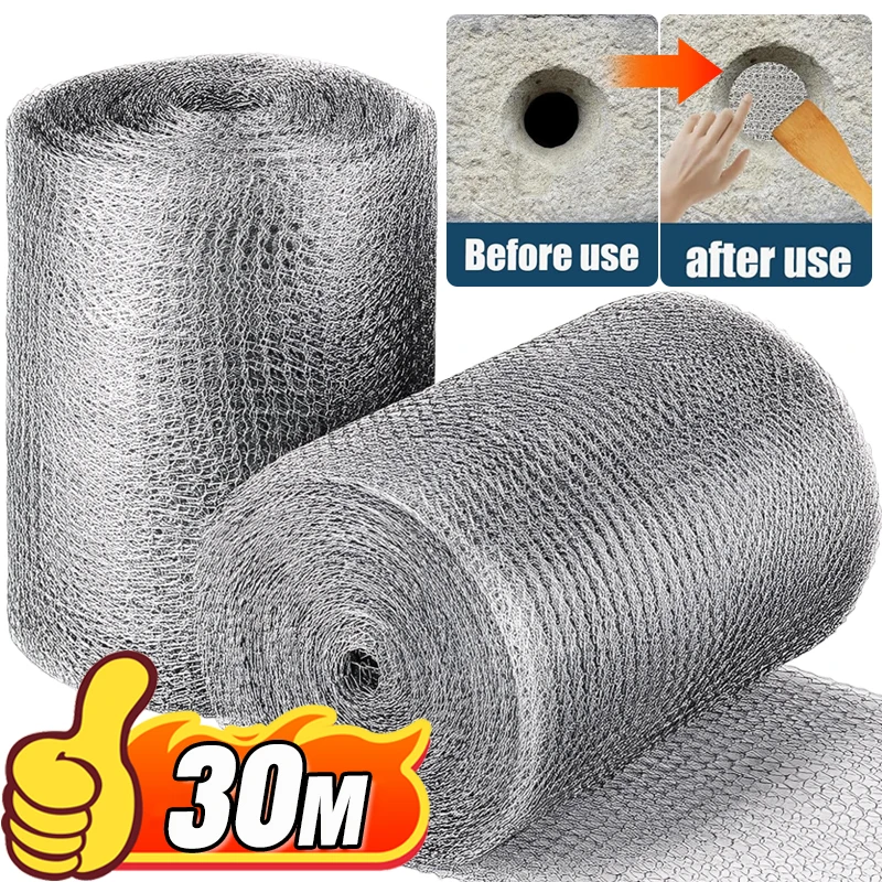 

Отпугиватель проволочной сетки из нержавеющей стали для мыши против закусок, улучшенная сетка, гибкая ткань, наклейки на окна, садовые принадлежности